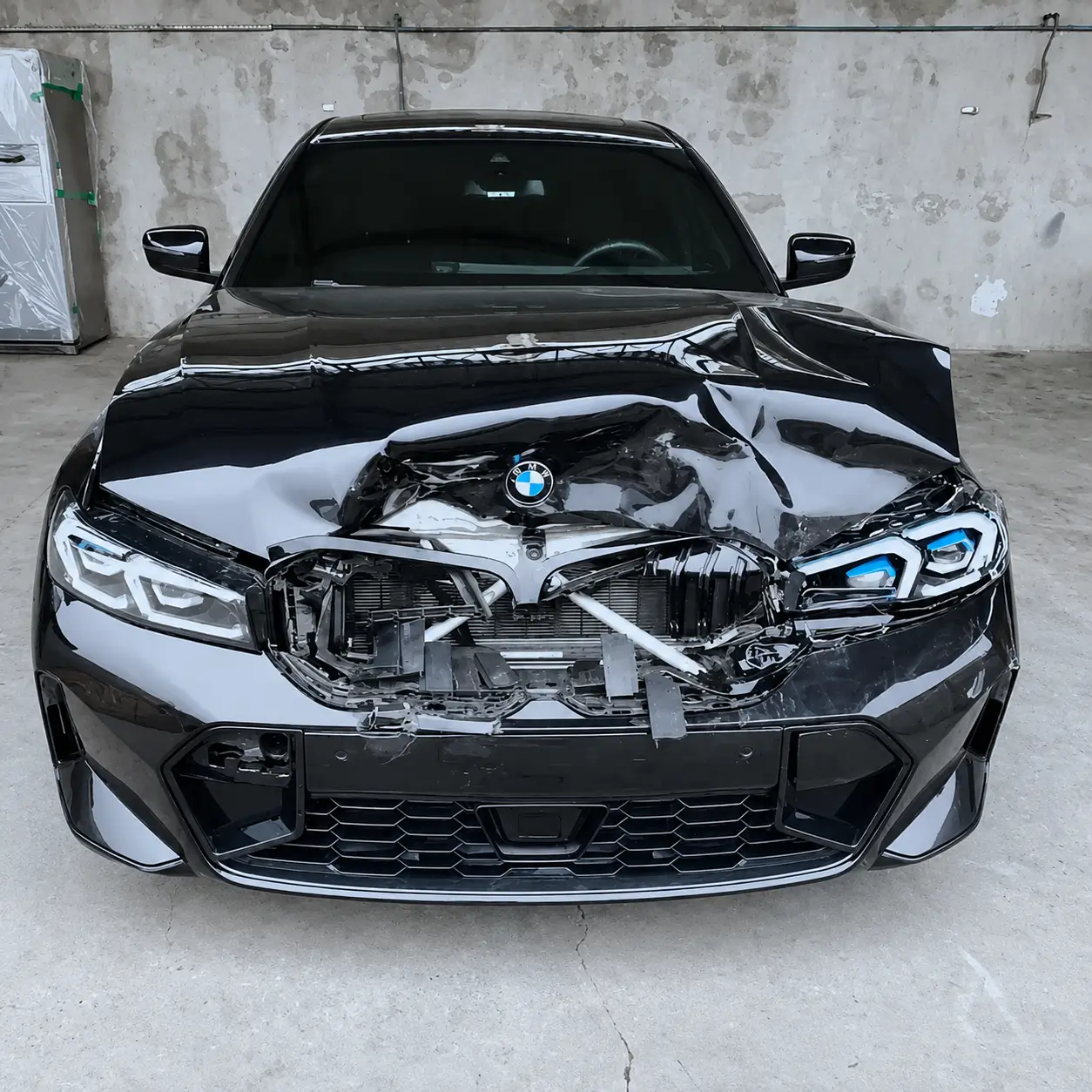 Antes — BMW 320i Sport — Funilaria e Pintura