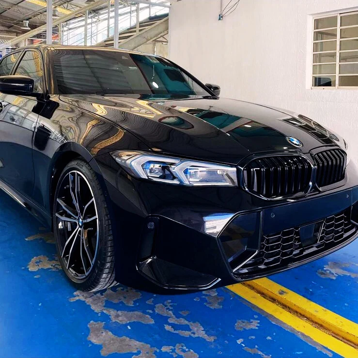 Depois — BMW 320i Sport — Funilaria e Pintura