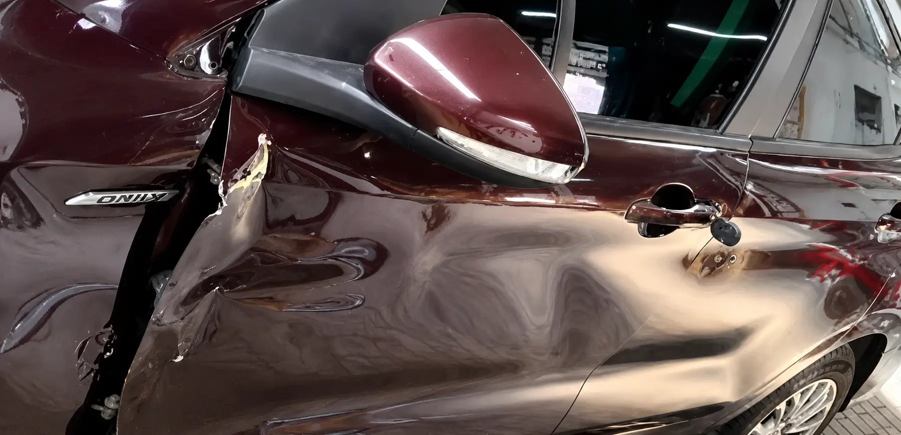 Antes — Fiat Cronos — Funilaria e Pintura