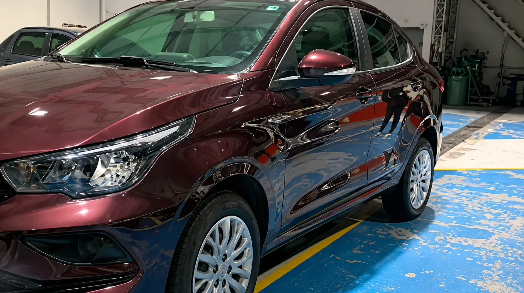 Depois — Fiat Cronos — Funilaria e Pintura